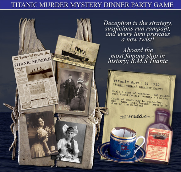 murder mystery dinner kit