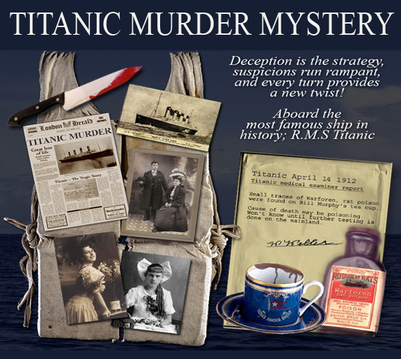 Murder at the Crimson Asylum Printable Murder Mystery Game